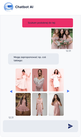 Chatbot na podstawie zdjęć dobiera podobne produkty